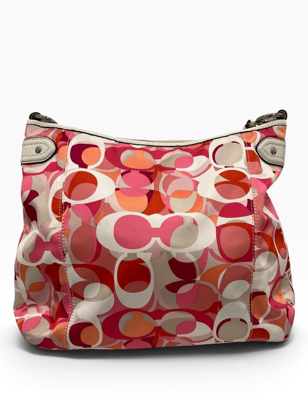 Coach 2013 Daisy Kaleidoscope Emma Convertible Hobo Shoulder Bag EUC - Picture 10 of 15